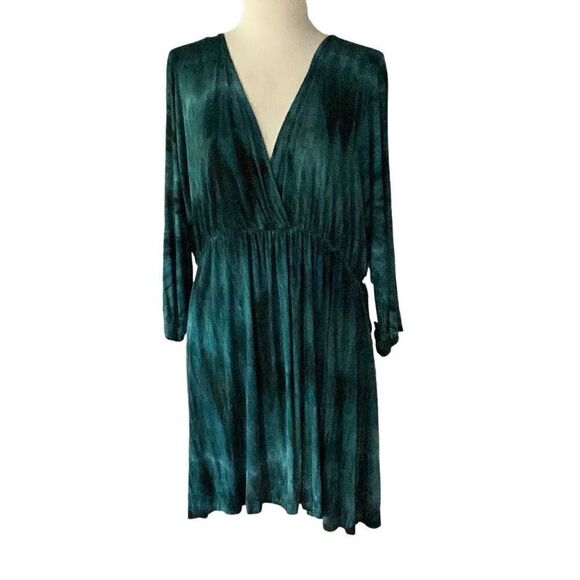 Green Dragon Nordstrom Women’s 3X Kaftan Tunic Beach Cover Up Dress - Picture 1 of 7